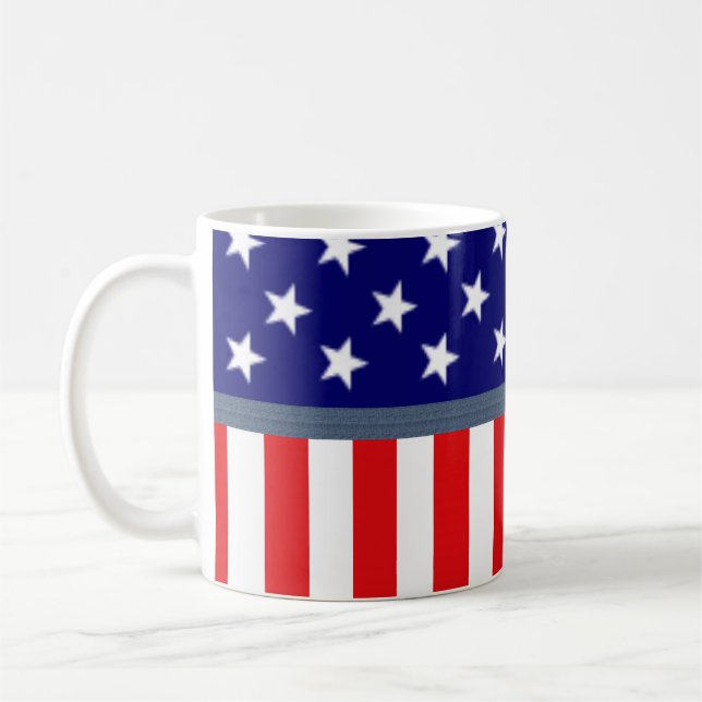 USA American Flag Mug (Left)
