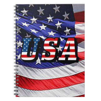 USA - American Flag Notebook