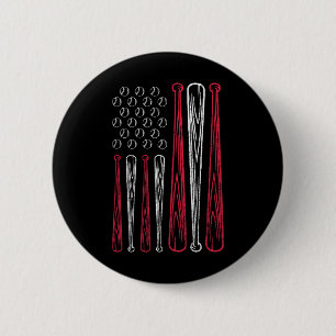 Usa American Flag Sell Red White Blue 4th Of July 6 Cm Round Badge