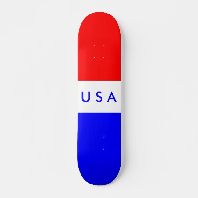 USA American Flag Skateboard (Front)