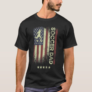 USA American Flag  Soccer Dad 1 T-Shirt