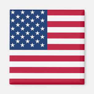 USA American Flag Stars and Stripes Magnet
