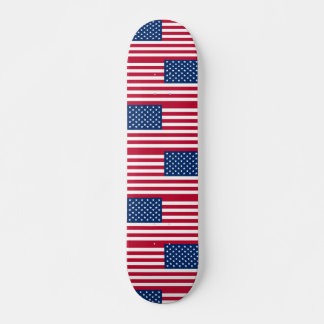 USA American Flag Stars and Stripes Skateboard