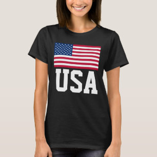 USA AMERICAN FLAG T-SHIRTS TEES