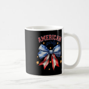 Usa American Flag Vintage Red White And Cool Patri Coffee Mug