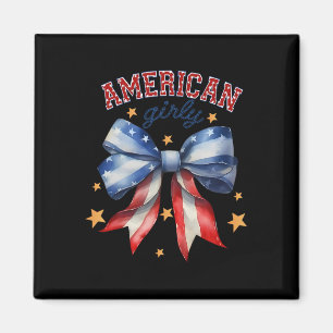 Usa American Flag Vintage Red White And Cool Patri Magnet