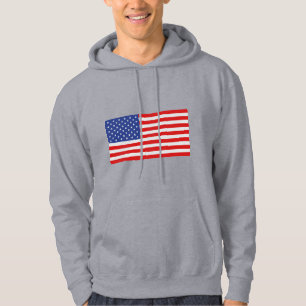 USA - American flag with correct dimensions Hoodie