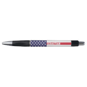 USA American Personalised Patriotic Flag