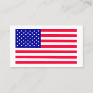 USA American US Flag Business Card