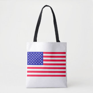 USA American US Flag Shoulder Tote Bags