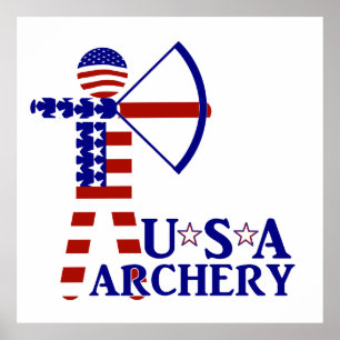 USA Archery Poster