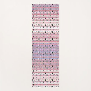 USA Archery Silhouette Pattern Yoga Mat