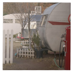 USA, Arizona, Bisbee: Shady Dell Motel, All Tile