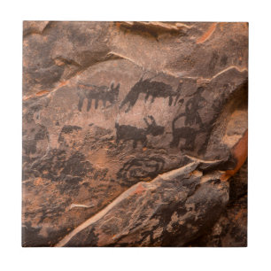 USA, Arizona, Coconino National Forest, Palatki Tile