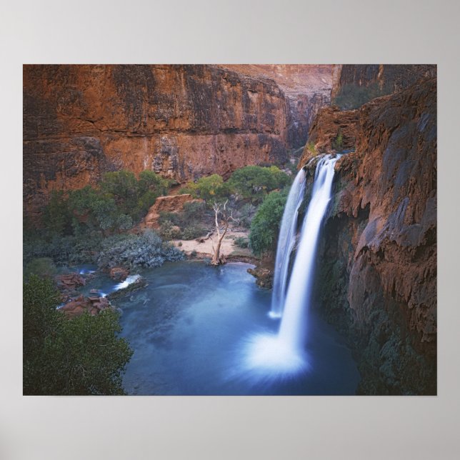 USA, Arizona, Grand Canyon, Havasu Falls Poster (Front)