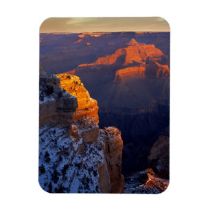 USA, Arizona, Grand Canyon National Park, Winter Magnet