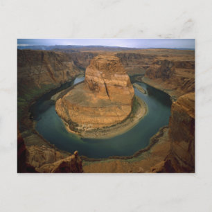 USA, Arizona. Horseshoe Bend showing erosion by Postcard