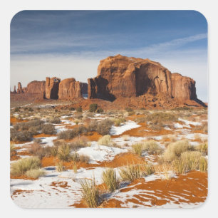 USA, Arizona, Monument Valley Navajo Tribal Square Sticker