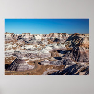 USA, Arizona, Petrified Forest National Park Poster