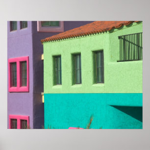USA, Arizona, Tucson: Downtown: La Placita Poster
