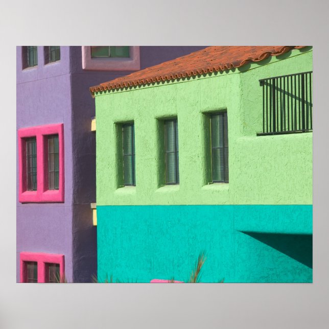 USA, Arizona, Tucson: Downtown: La Placita Poster (Front)