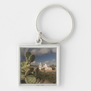 USA, Arizona, Tucson: Mission San Xavier del Bac 2 Key Ring