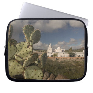 USA, Arizona, Tucson: Mission San Xavier del Bac 2 Laptop Sleeve