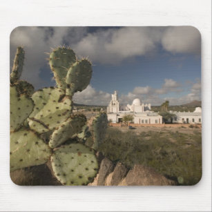 USA, Arizona, Tucson: Mission San Xavier del Bac 2 Mouse Mat