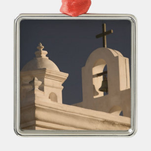 USA, Arizona, Tucson: Mission San Xavier del Bac Metal Tree Decoration