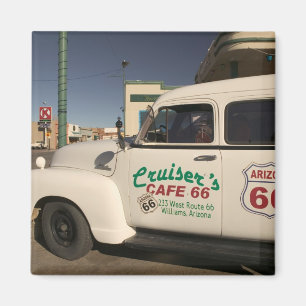 USA, Arizona, Williams: Cruisers Cafe 66 Old Magnet
