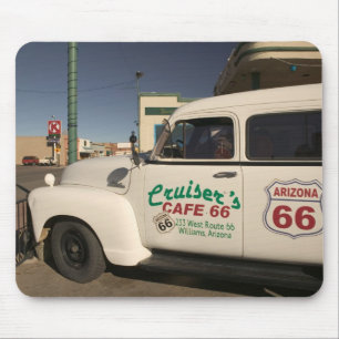 USA, Arizona, Williams: Cruisers Cafe 66 Old Mouse Mat