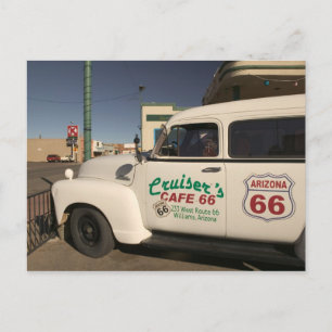 USA, Arizona, Williams: Cruisers Cafe 66 Old Postcard