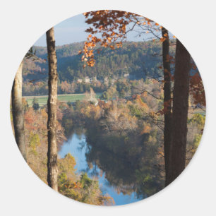 USA, Arkansas, War Eagle, Hobbs State Park Classic Round Sticker