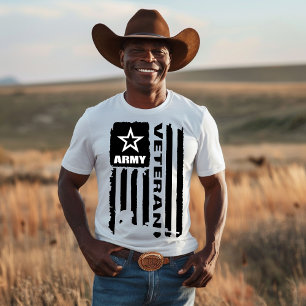 USA Army Veteran Flag T-Shirt