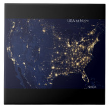 USA at Night, NASA Image