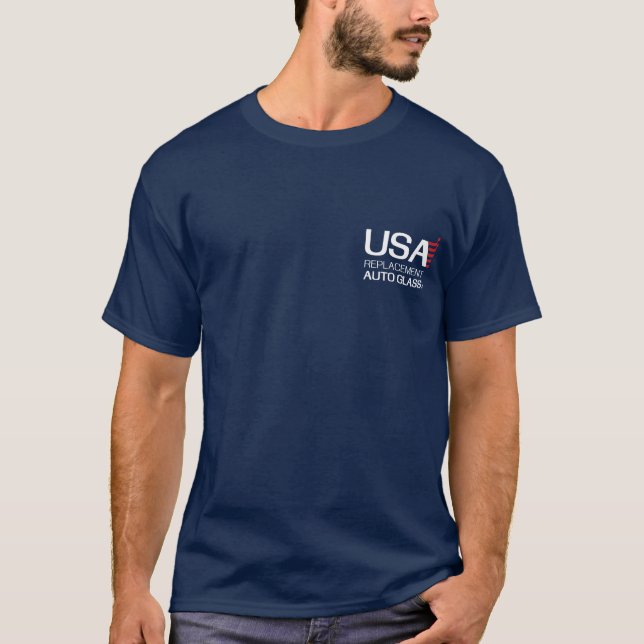 USA Auto Glass T-Shirt (Front)