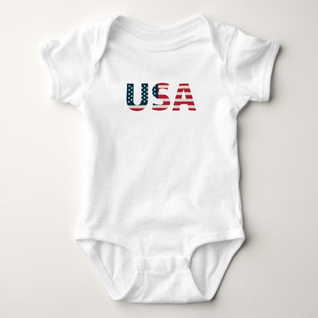 USA BABY BODYSUIT (Front)