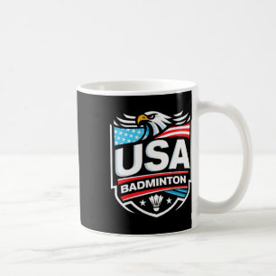 Usa Badminton  Coffee Mug