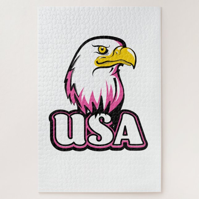 USA Bald Eagle Jigsaw Puzzle (Vertical)