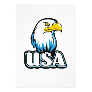 USA Bald Eagle (limited Blue edition) Photo Print