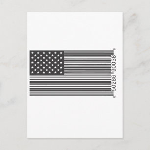 USA Barcode Postcard