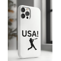 USA baseball player using dot as a ball