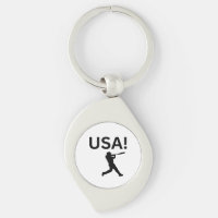USA baseball player using dot as a ball