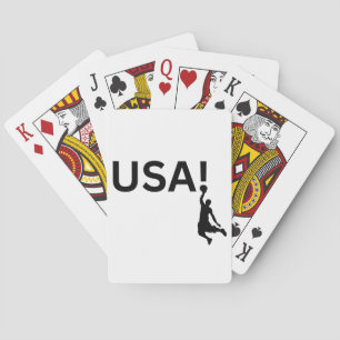 USA basketball player Playing Cards