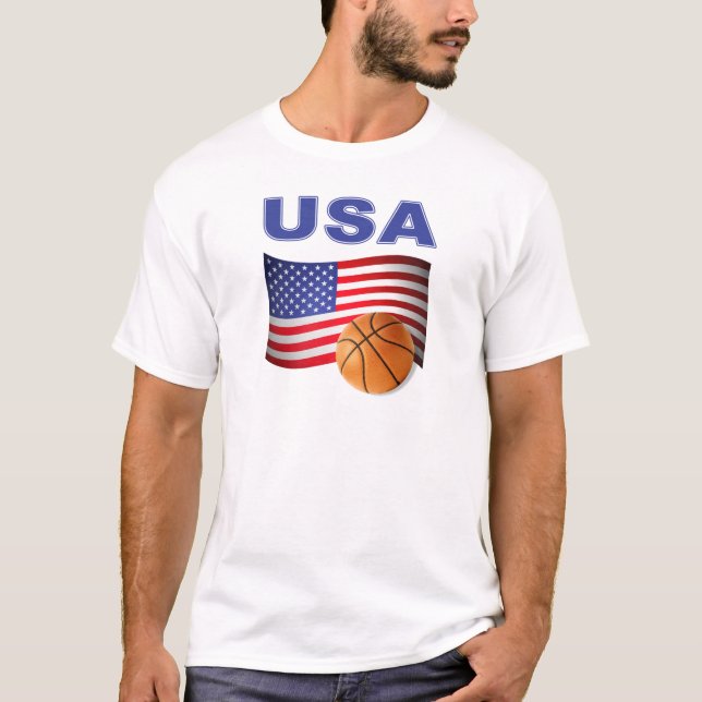 USA Basketball Team T-Shirt (Front)