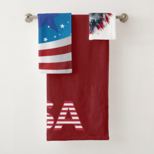 USA BATH TOWEL SET