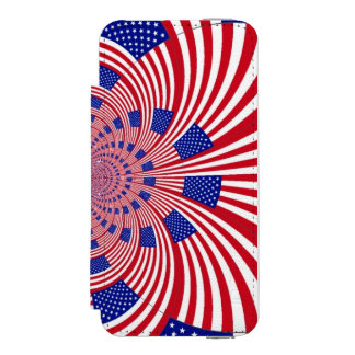 USA Beautiful Pretty Uniquely Exceptional Incipio Watson™ iPhone 5 Wallet Case
