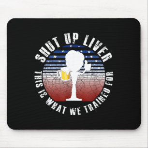 USA Beer Drinking Team Funny Day American Gift Mouse Mat