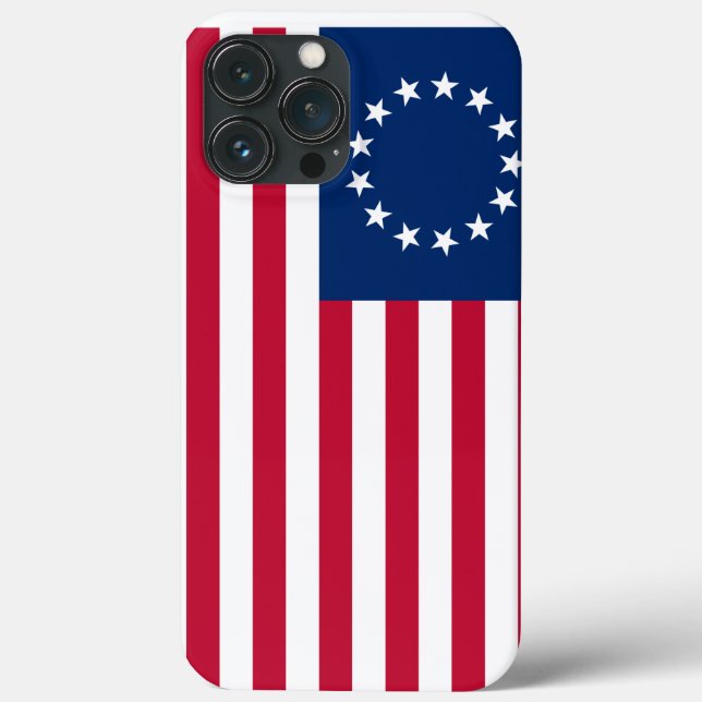 usa betsy ross flag Case-Mate iPhone case (Back)