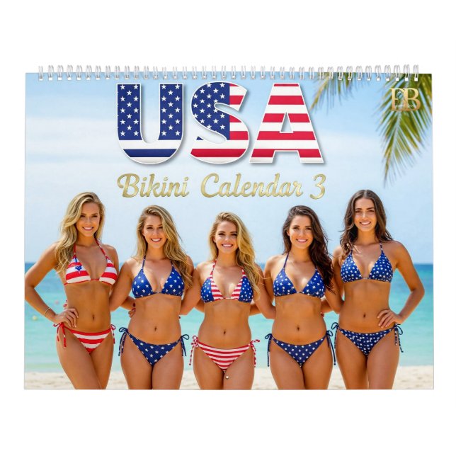 USA Bikini Calendar 3 (Cover)